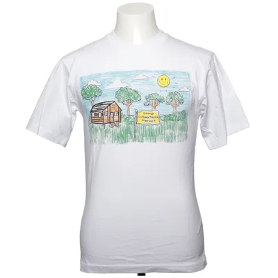 T-shirt (Hvid, Flerfarvet) fra Chinatown market Bomuld