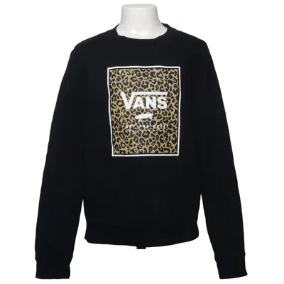 Collegetröja (Svart, Flerfärgad) från Vans Bomull, Polyester