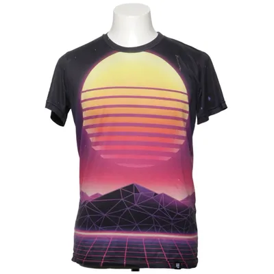 T-shirt (Black, Multicolored) from Hoodie Lab Recycled polyester