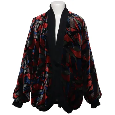 Blouson (Rouge, Bleu, Multicolore) Acétate, Polyamide