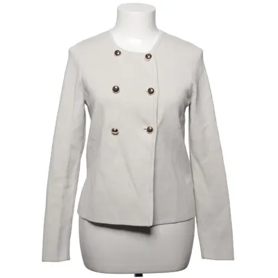 Cardigan (Grijs, Beige) van H&M Modern Classic Polyamide, Polyester, Viscose