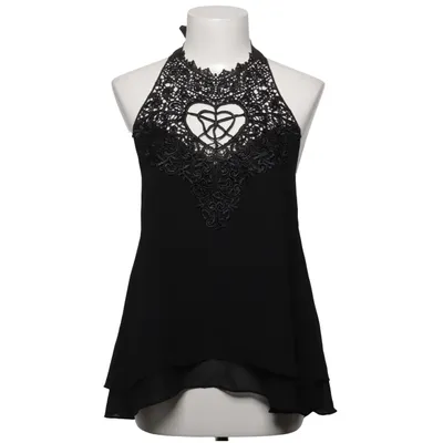 Neckholder Top (Schwarz) von Eve