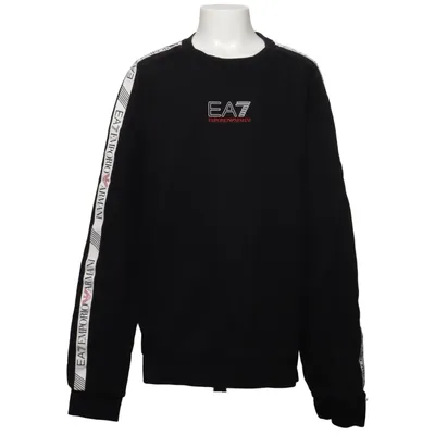 Sweatshirt (Black) from Emporio Armani Cotton, Elastane, Polyester