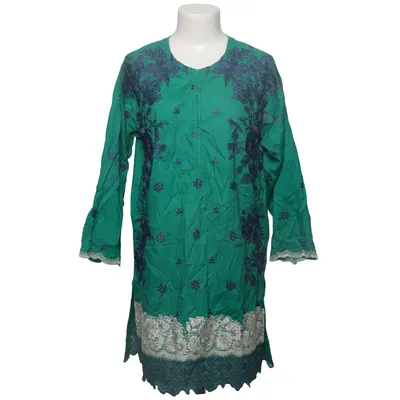 Tunique (Vert, Bleu, Blanc) de Khaadi Coton