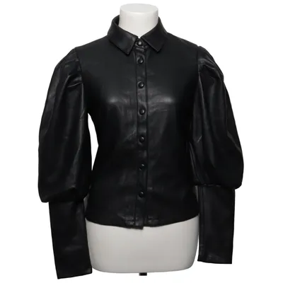 Jacket (Black) from The Fashion Fraction x NA-KD Polyurethane