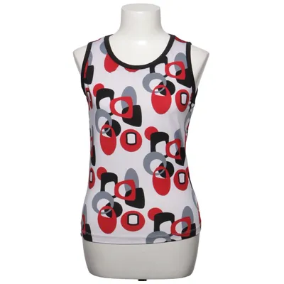 Sports tank top (White, Multicolored) from Red & Blue Elastane, Polyamide