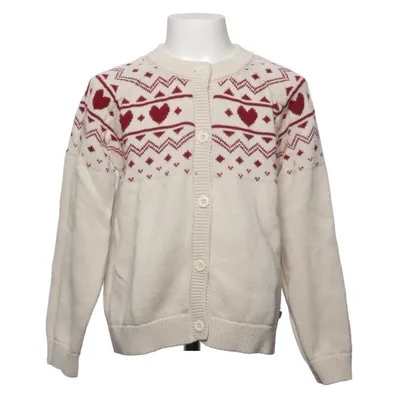 Cardigan (Beige, Red) from Petit Bateau Cotton, Wool
