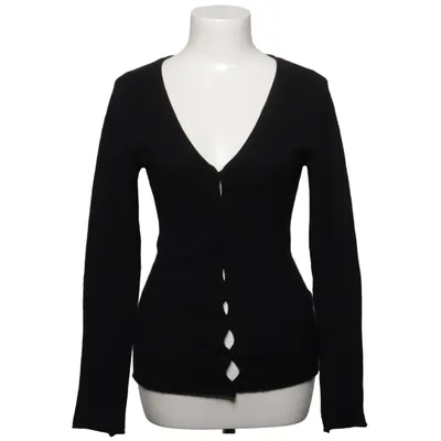 Strickjacke (Schwarz) von Dear Cashmere Kaschmir, Elasthan, Polyamid