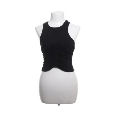 Crop top (Black) from Hours Cotton, Elastane