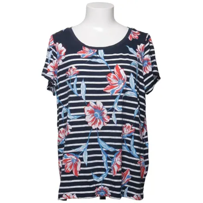 T-shirt (Blå, Hvid, Rød, Flerfarvet) fra Lands' End Bomuld, Modal
