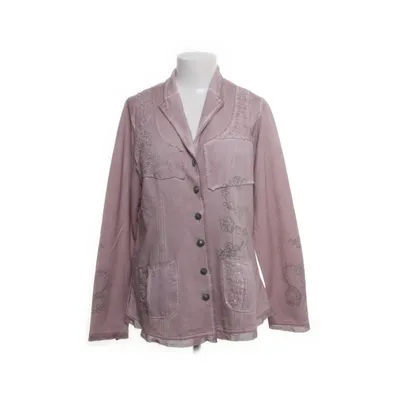 Blazer (Altrosa Blazer mit Paliettenbeastz u. Print) from Body Needs Cotton, Polyester