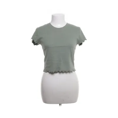 Crop top (Groen) van Les Lunes Organisch katoen, Elastaan