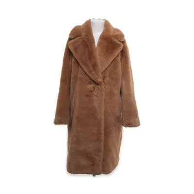 Vinterjacka (Brun) från Apparis Pälsimitation, Återvunnen polyester