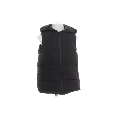 Gilet d'extérieur (Noir) de Shein Polyester