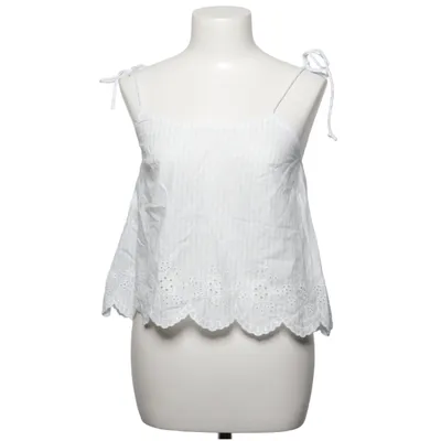 Tank Top (Blue, White) from Divided by H&M Cotton, Polyester