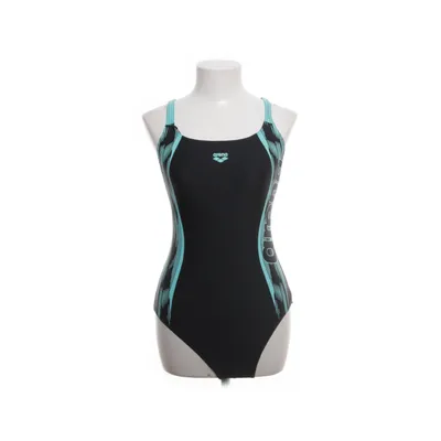 Badpak (Zwart, Blauw) van Arena Elastaan, Polyester