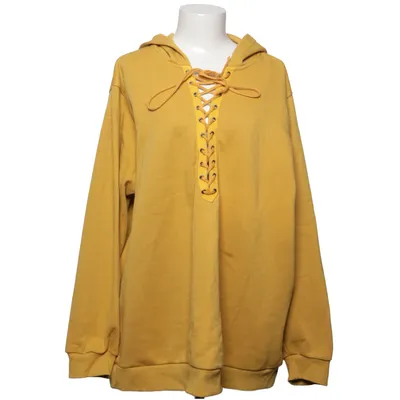 Huvtröja (Gul) från Plus Bomull, Polyester