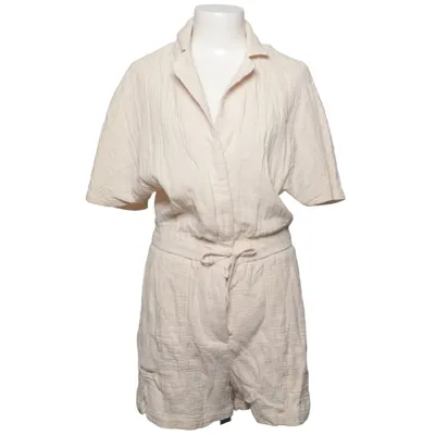 Jumpsuit (Beige) van Yaya Women Katoen, Viscose