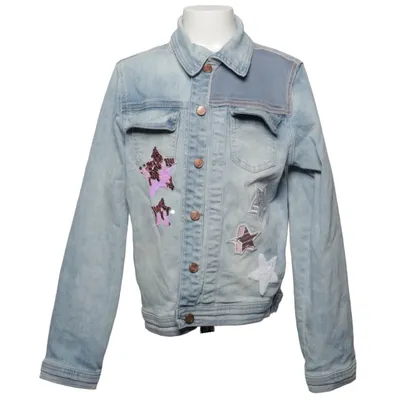 Spijkerjas (Blauw) van Desigual Katoen, Elastaan, Polyester