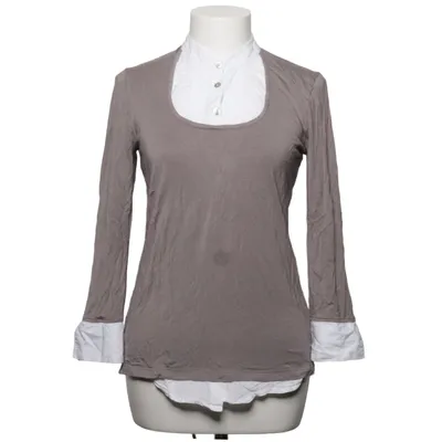 Blouse maternité (Gris, Blanc) de Séraphine Élasthane, Modal