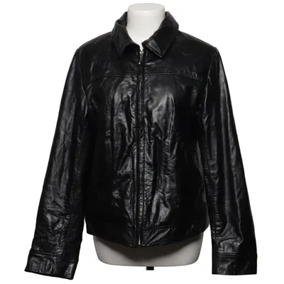 Veste en cuir (Noir) de Leather Legend Cuir