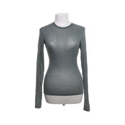 Long sleeve T-shirt (Gray) from Weekday Elastane, Viscose
