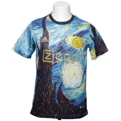 Voetbalshirt (Blauw, Meerkleurig) van Adidas Polyester