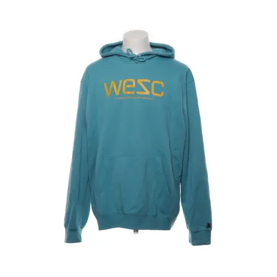 Huvtröja (Turkos) från WeSC Bomull, Polyester