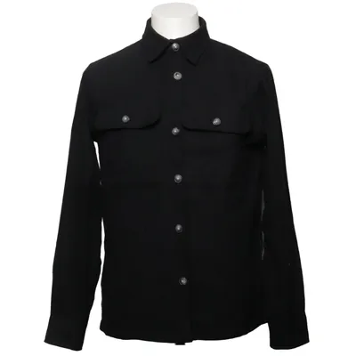Overshirt (Black) from S.C.W. Made for you Recycled cotton, Recycled polyester