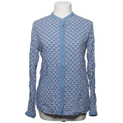 Blus (Blå, Flerfärgad) från Massimo Dutti Viskos