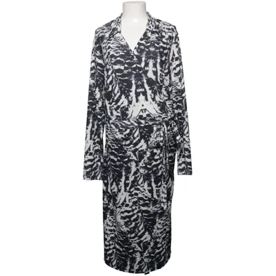 Wikkeljurk (Zwart, Wit, Meerkleurig) van Anna Scholz by Ulla Popken Elastaan, Polyester