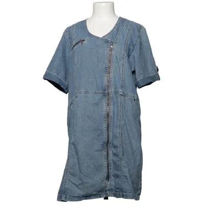 Denim jurk (Blauw) van Skimra Katoen, Elastaan