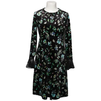 Kjole (Sort, Flerfarvet) fra Gomaye Elastan, Polyester