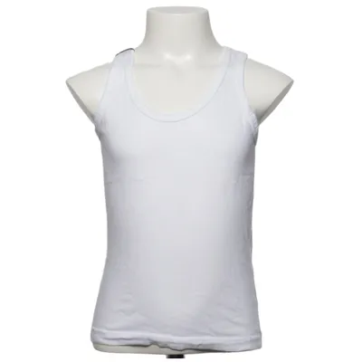 Tank Top (White) from Omega Cotton