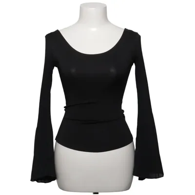 Long sleeve T-shirt (Black) from Repeat Elastane, Polyester