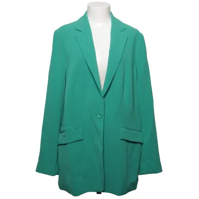 Blazer (Grøn) fra Selection by Ulla Popken Acetat, Polyester, Viscose