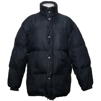 Down jacket (Black) from Support Down, Feather, Polyamide