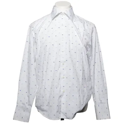 Shirt (White, Blue) from Petroleum