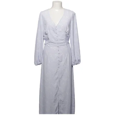 Långklänning (Lila, Vit) från Nelly x Glamorous Polyester