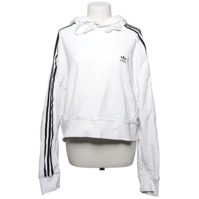 Kapuzenpullover (Weiß, Schwarz) von Adidas Originals Baumwolle, Elasthan