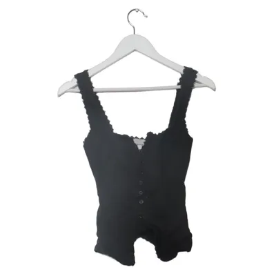 Top (Zwart) van Reformation Linnen, Viscose