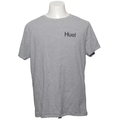 T-shirt (Gris) de Huel Coton, Élasthane, Viscose