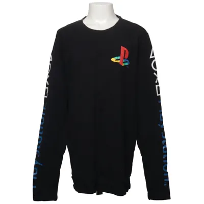T-shirt à manches longues (Noir, Multicolore) de Playstation Coton