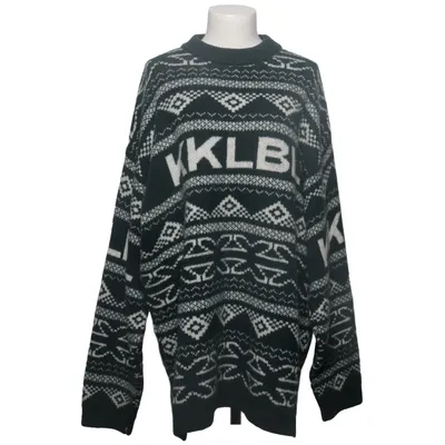 Strickpullover (Grün, Weiß) von Karo Kauer Acryl, Polybutylen, Polyester