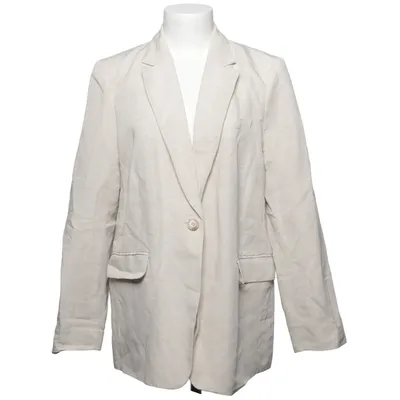 Kavaj (Beige) från H&M Premium Quality Viskos, Linne, Polyester