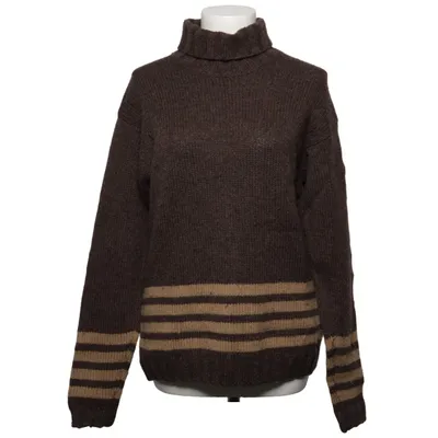 Pul à col roulé (Marron, Beige) de Clifton Classic Laine