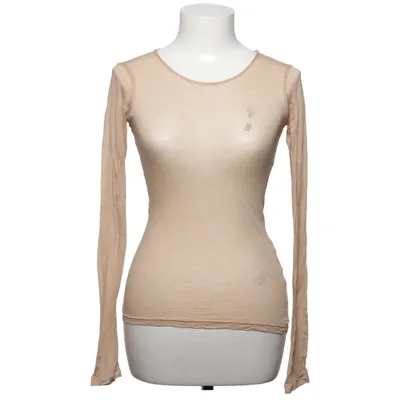 Long sleeve T-shirt (Beige) from HundHund Cotton, Viscose