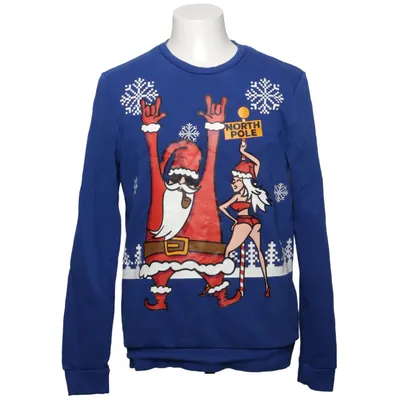 Christmas sweater (Blue, Multicolored) from Ckh Cotton, Polyester