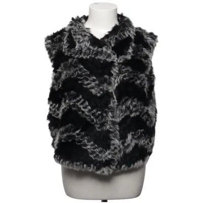 Bont gilet (Zwart, Grijs) van Marc by Marc Jacobs Leer, Konijnenbont, Wol