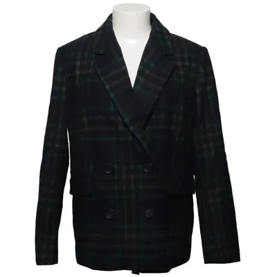 Blazer (Blå, Grøn) fra Eleven Paris Akryl, Bomuld, Polyamid, Polyester, Viscose